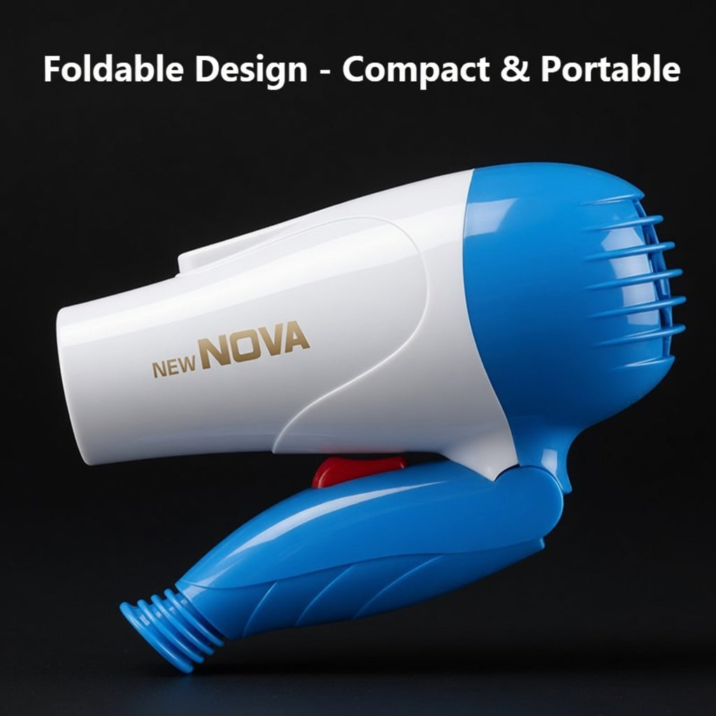 Nova Professional Mini Foldable Hair Dryer